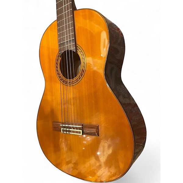 Used Yamaha CG120 2 Tone Sunburst Classical Acoustic Guitar