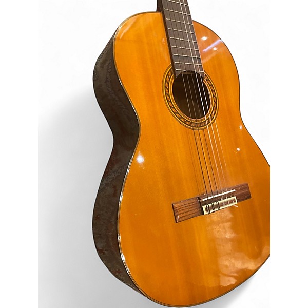 Used Yamaha CG120 2 Tone Sunburst Classical Acoustic Guitar