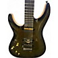 Used Schecter Guitar Research C1 Floyd Rose Special Left Handed 50th Anniversary Metallic Gold Electric Guitar