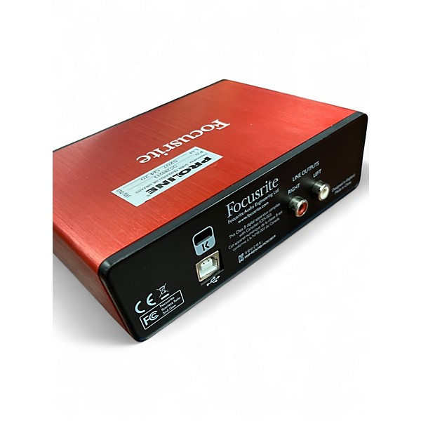Used Focusrite Scarlett Solo Audio Interface