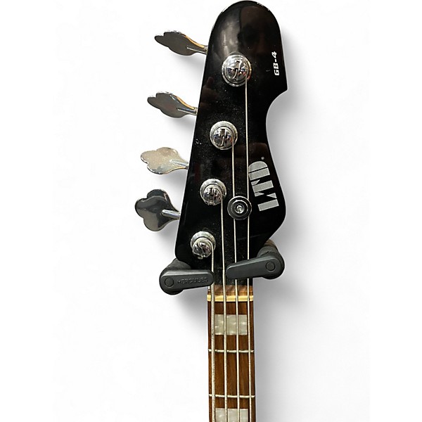 Used ESP LTD GB-4 Black Electric Bass Guitar