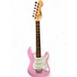 Used Squier Mini Affinity Stratocaster Pink Electric Guitar thumbnail