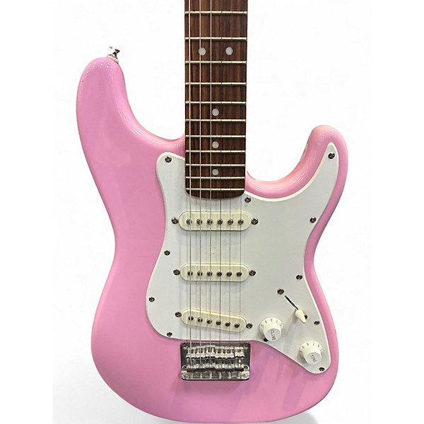 Used Squier Mini Affinity Stratocaster Pink Electric Guitar