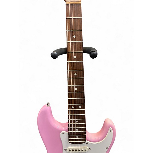 Used Squier Mini Affinity Stratocaster Pink Electric Guitar