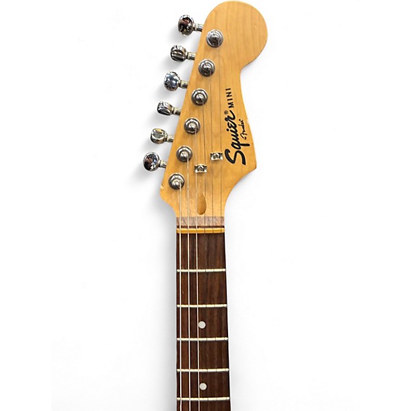 Used Squier Mini Affinity Stratocaster Pink Electric Guitar