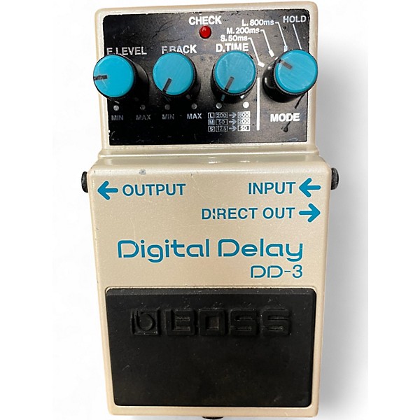 Used BOSS DD3 Digital Delay Effect Pedal