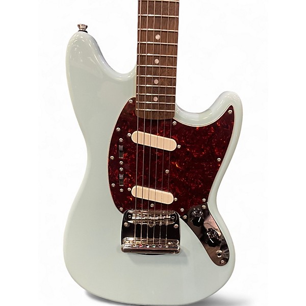 Used Squier Classic Vibe 60's Mustang Blue Solid Body Electric Guitar