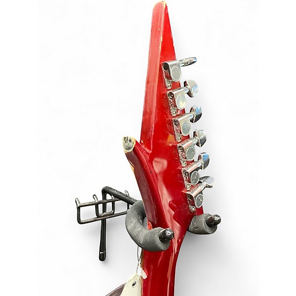 Used Hondo Dagger Metallic Red Solid Body Electric Guitar