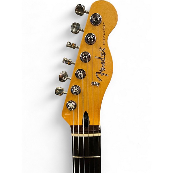 Used Fender 75th Anniversary Player II Telecaster Silver Sparkle Solid Body Electric Guitar