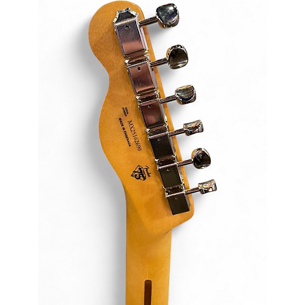 Used Fender 75th Anniversary Player II Telecaster Silver Sparkle Solid Body Electric Guitar