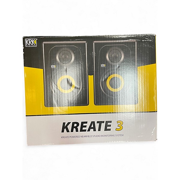 Used KRK KREATE 3 Powered Monitor