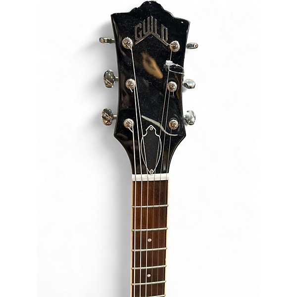 Used Guild SF1DCGVT Blue Hollow Body Electric Guitar