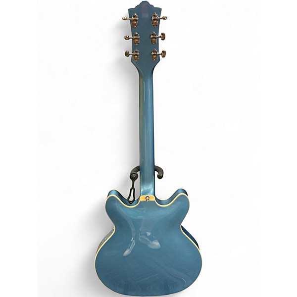 Used Guild SF1DCGVT Blue Hollow Body Electric Guitar
