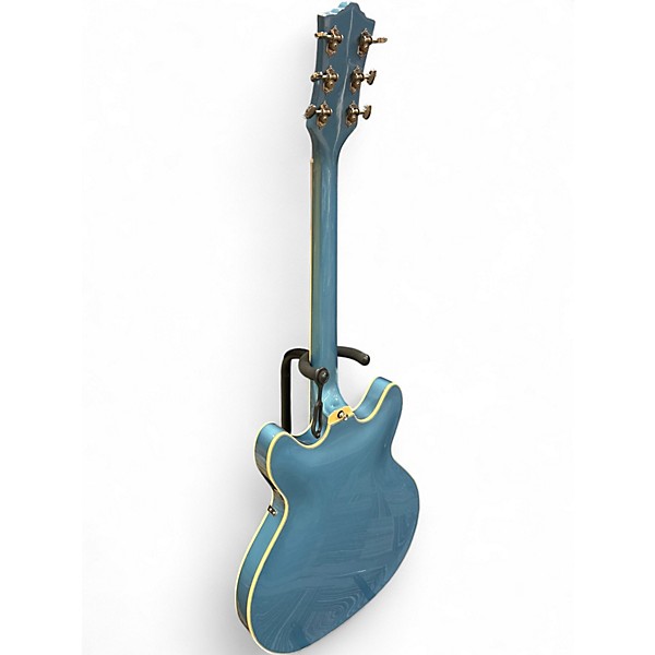 Used Guild SF1DCGVT Blue Hollow Body Electric Guitar