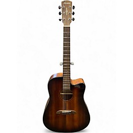 Used Alvarez AD66CE Dreadnought Cutaway 2 Color Sunburst Acoustic Electric Guitar