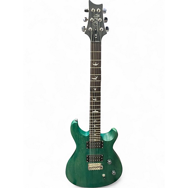 Used PRS SE CE24 Turquoise Solid Body Electric Guitar