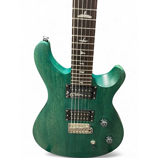 Used PRS SE CE24 Turquoise Solid Body Electric Guitar