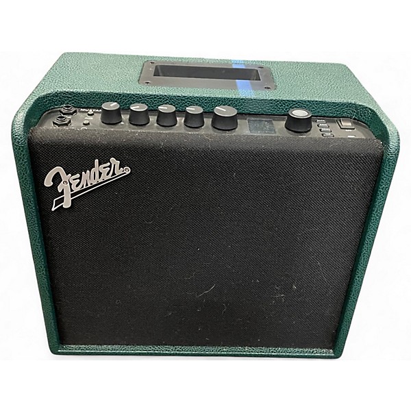 Used Fender Mustang LT25 British Racing Green Guitar Combo Amp