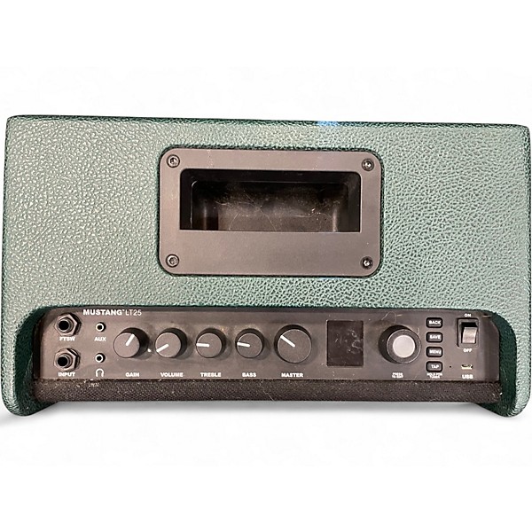 Used Fender Mustang LT25 British Racing Green Guitar Combo Amp