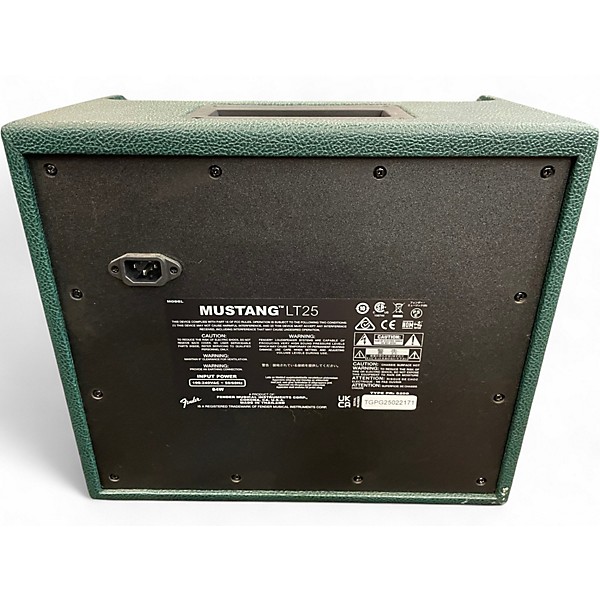Used Fender Mustang LT25 British Racing Green Guitar Combo Amp