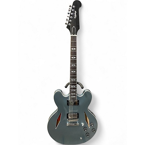Used Epiphone DG335 Pelham Blue Hollow Body Electric Guitar