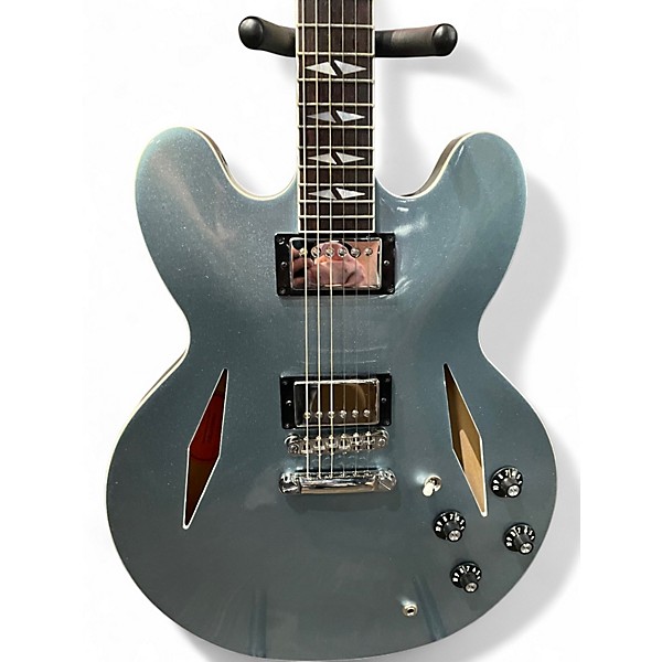 Used Epiphone DG335 Pelham Blue Hollow Body Electric Guitar