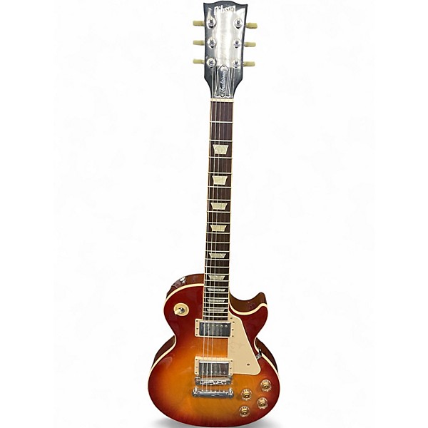 Used Gibson Les Paul Standard Traditional Heritage Cherry Sunburst Solid Body Electric Guitar