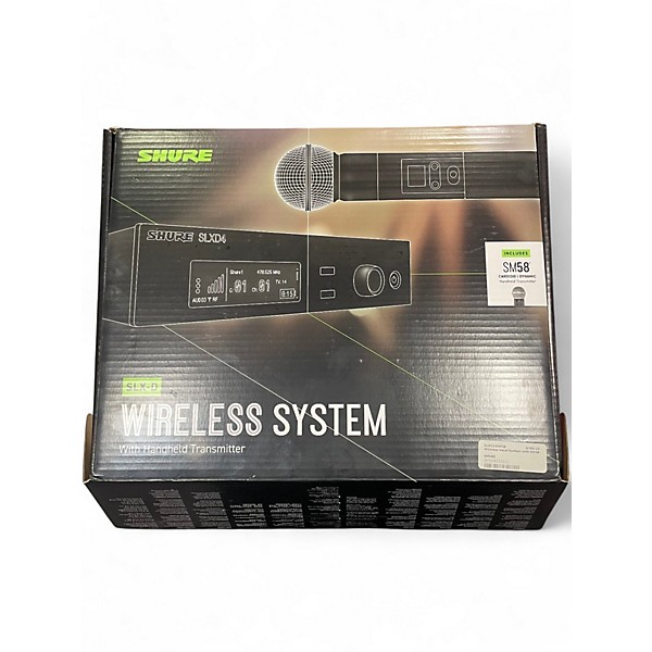 Used Shure SLXD24/SM58-G58 Handheld Wireless System