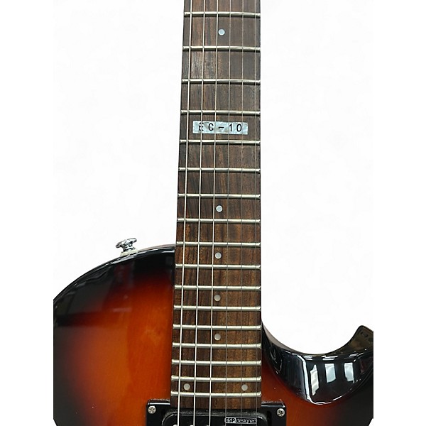 Used ESP EC-10 Tobacco Sunburst Solid Body Electric Guitar