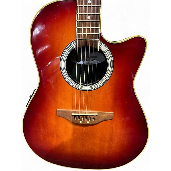 Used Applause AE28 Amber Acoustic Electric Guitar