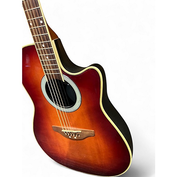 Used Applause AE28 Amber Acoustic Electric Guitar