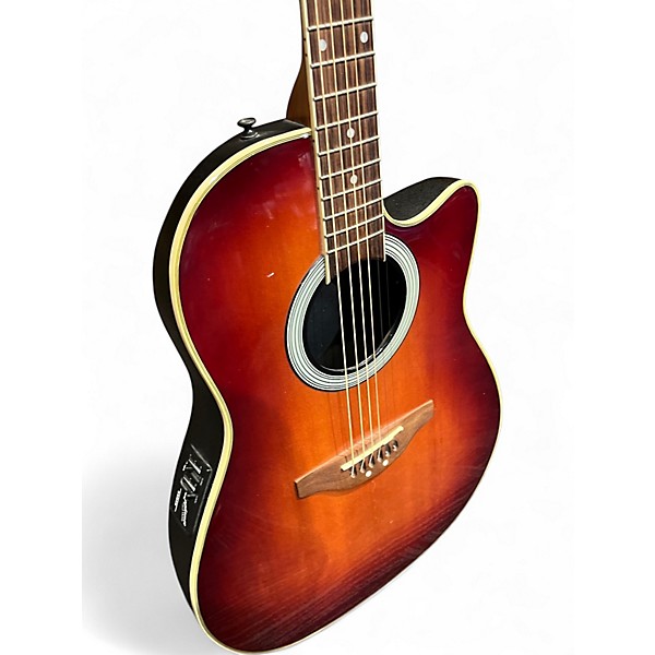 Used Applause AE28 Amber Acoustic Electric Guitar
