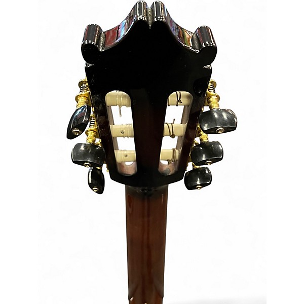 Used Ibanez GA35TCE Tobacco Sunburst Classical Acoustic Electric Guitar