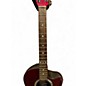 Used Ovation CK057 Red Acoustic Electric Guitar