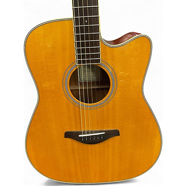 Used Yamaha FGCTA TransAcoustic Natural Acoustic Electric Guitar
