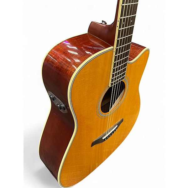 Used Yamaha FGCTA TransAcoustic Natural Acoustic Electric Guitar
