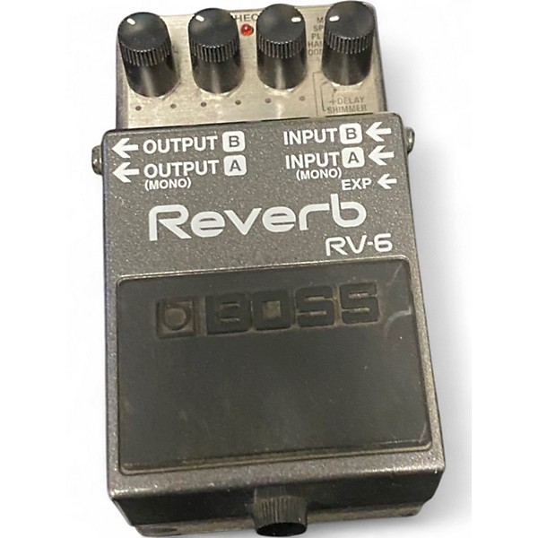Used BOSS RV6 Digital Reverb Effect Pedal