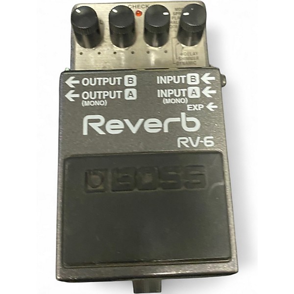 Used BOSS RV6 Digital Reverb Effect Pedal