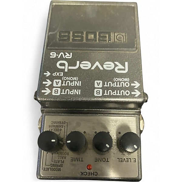 Used BOSS RV6 Digital Reverb Effect Pedal