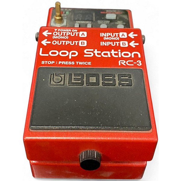 Used BOSS RC3 Loop Station Pedal