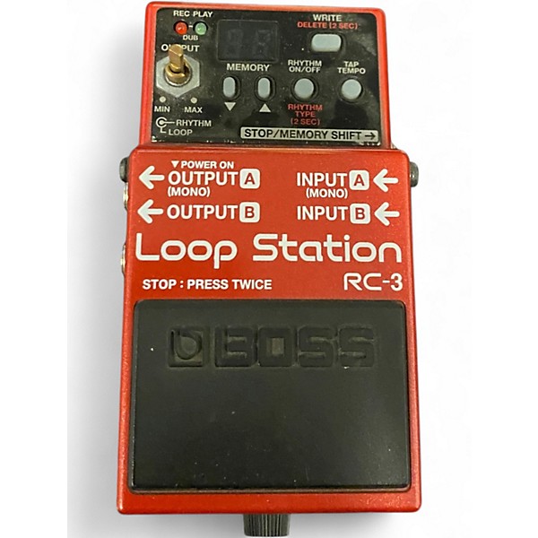 Used BOSS RC3 Loop Station Pedal