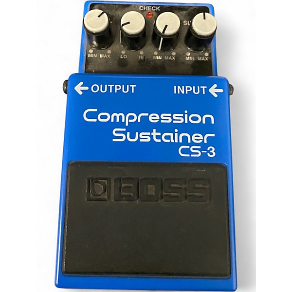 Used BOSS CS3 Compressor Sustainer Effect Pedal