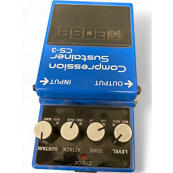 Used BOSS CS3 Compressor Sustainer Effect Pedal