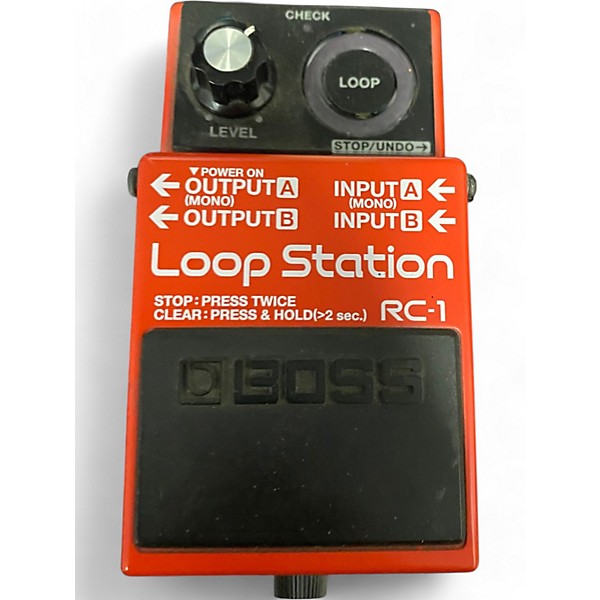 Used BOSS RC1 Loop Station Pedal