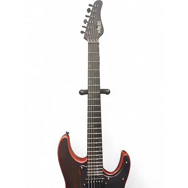 Used Schecter Guitar Research Sun Valley Super Shredder Exotic HT Zircote Natural Solid Body Electric Guitar