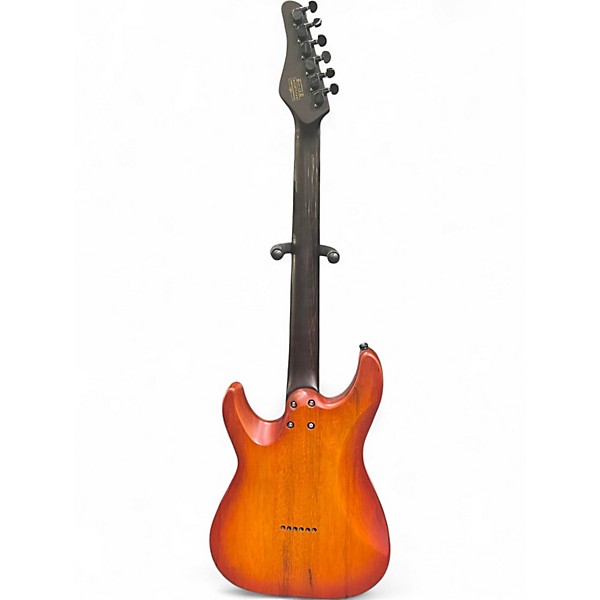 Used Schecter Guitar Research Sun Valley Super Shredder Exotic HT Zircote Natural Solid Body Electric Guitar