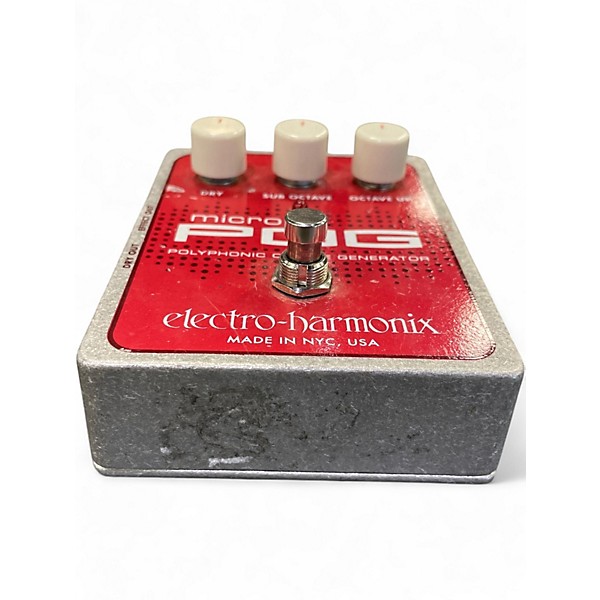 Used Electro-Harmonix Micro Pog Polyphonic Octave Generator Effect Pedal