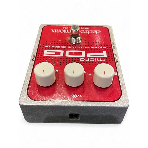 Used Electro-Harmonix Micro Pog Polyphonic Octave Generator Effect Pedal