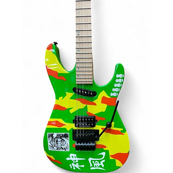 Used ESP LTD GL-KAMI4 Camo Solid Body Electric Guitar