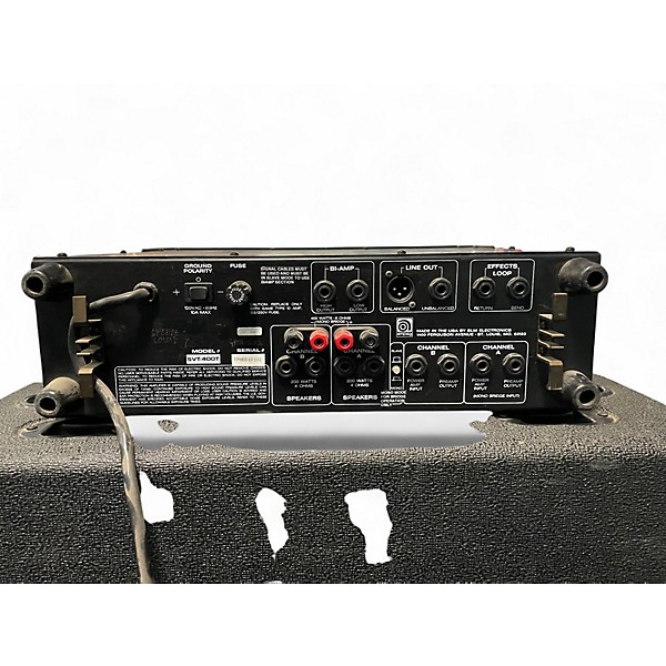 Used Ampeg Svt-400t Bass Amp Head